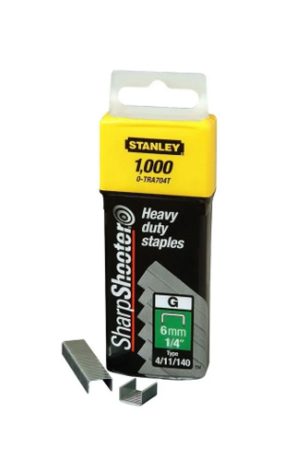BOITE 1000 AGRAFES 6MM-1/4"
