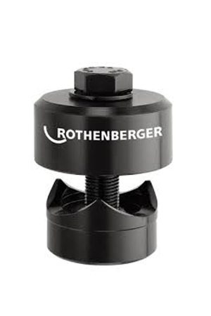 Emporte pièce D 35mm. Poinçonneur pour lestampage homogène et sans déformation de tôles, tôles dacier, tôles V2A, cuivre et aluminium.