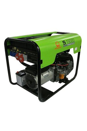 S15000TRI GROUPE ELECTROGENE DIESEL 15.4KVA 12300WATTS 380V super equipé, moteur LOMBARDINI ELECTRIQUE